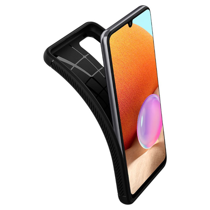 Spigen Rugged Armor Case for Samsung Galaxy A52 / A52S - Matte Black