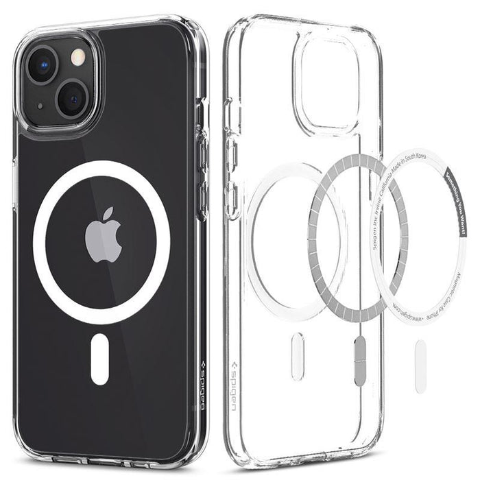 Spigen Ultra Hybrid Mag Case with MagSafe for iPhone 13 - White