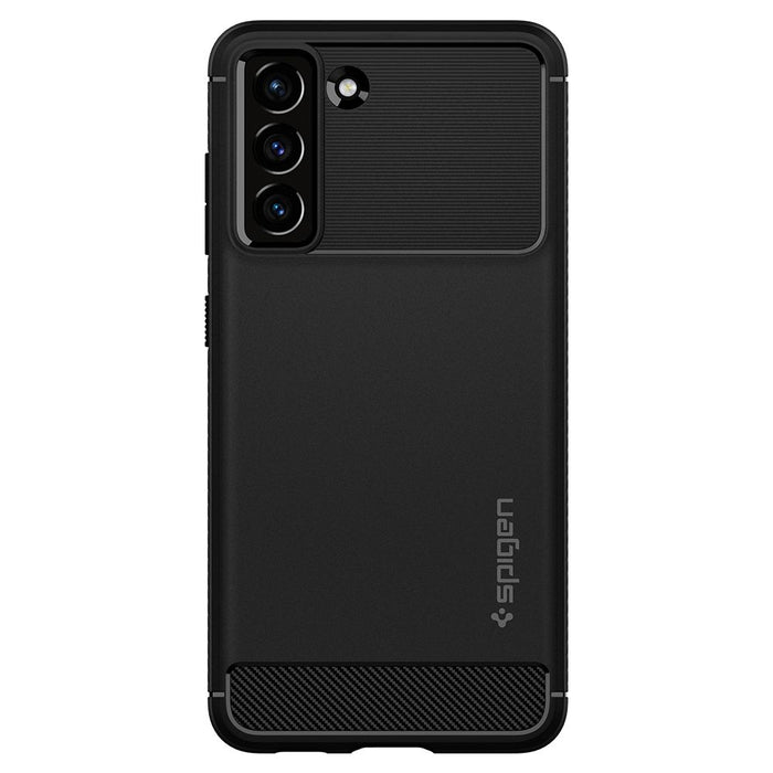 Spigen Rugged Armor Case for Samsung Galaxy S21 FE - Matte Black