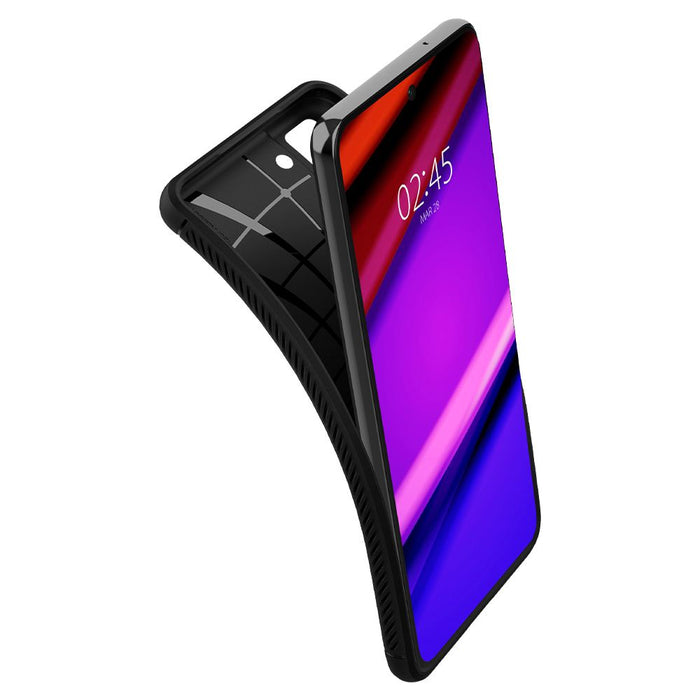 Spigen Rugged Armor Case for Samsung Galaxy S21 FE - Matte Black