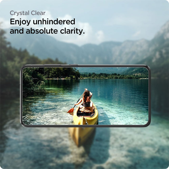 Spigen ALM Glas.tR tempered glass for Samsung Galaxy S21 FE - 2 pcs.