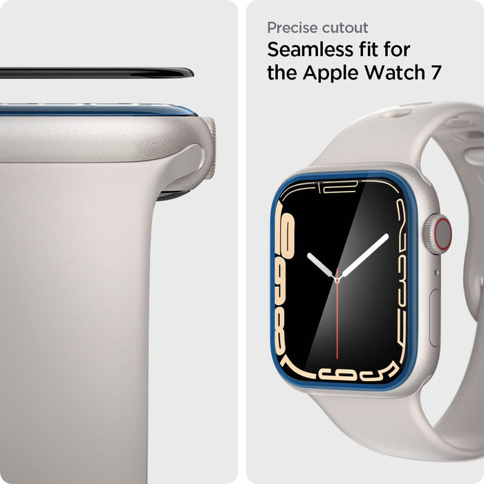 Spigen ProFlex EZ Fit Hybrid Glass for Apple Watch 7 / 8 (45 mm) - 2 pcs.