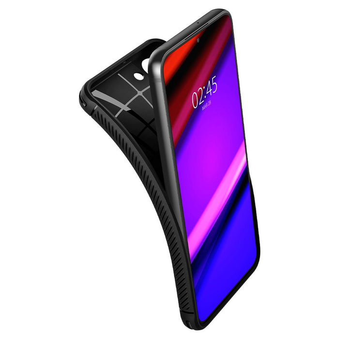 Spigen Rugged Armor Case for Samsung Galaxy S22 - Matte Black
