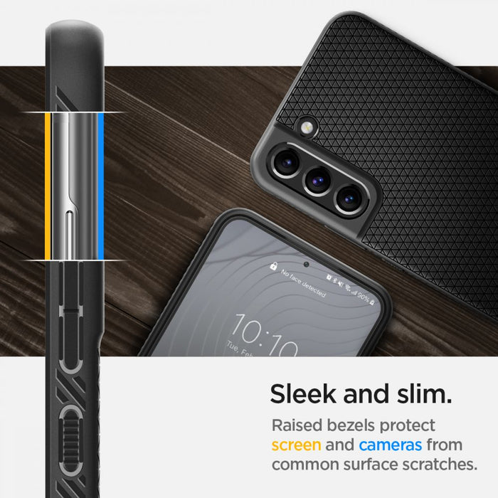 Spigen Liquid Air Case for Samsung Galaxy S22 - Matte Black