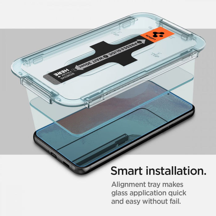 Spigen Glas.tR EZ Fit Tempered Glass for Samsung Galaxy S22 - 2 pcs.
