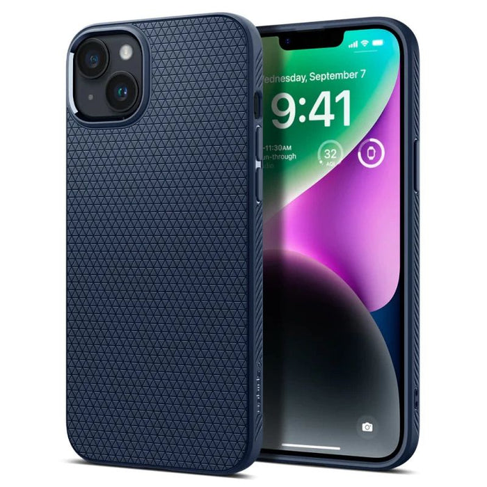 Spigen Liquid Air Case for iPhone 14 Plus - Blue