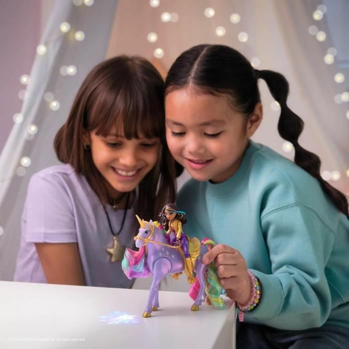Doll Spin Master SOPHIA Y WILDSTAR MAGIC LIGHT Academia Unicornio (4 Units)