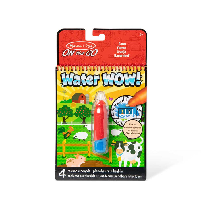 Книжка за оцветяване Melissa & Doug - Water Wow, асортимент