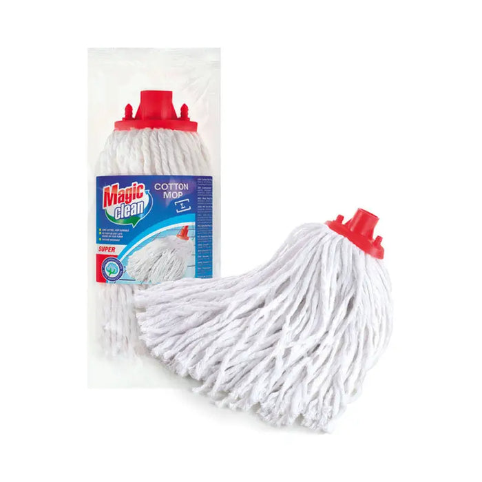 SPINNING ROPE 150G COTTON STRAIGHT THREAD MAGIC CLEAN - Мопове метли четки<<<Домашни потреби<<<Кухня<<<Praktiker