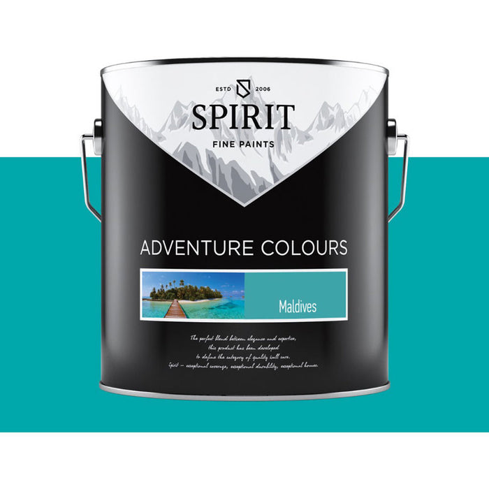 COLORED LATEX COLOR MALDIVES 2.5 L SPIRIT Adventure Colours