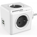 Splitter Allocacoc PowerCube 1202GY 4 sockets 2 USB - Разклонители<<<Аксесоари за телевизори<<<Аксесоари<<<TechMart