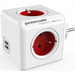 Splitter Allocacoc PowerCube 1202RD 4 sockets 2 USB - Разклонители<<<Аксесоари за телевизори<<<Аксесоари<<<TechMart