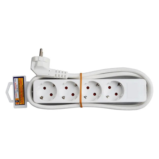 SPLITTER WITH CABLE ETC 4 SOCKETS 1.5M DZ 14011 - Разклонители и адаптери<<<Електроматериали<<<Praktiker&&&Разклонители