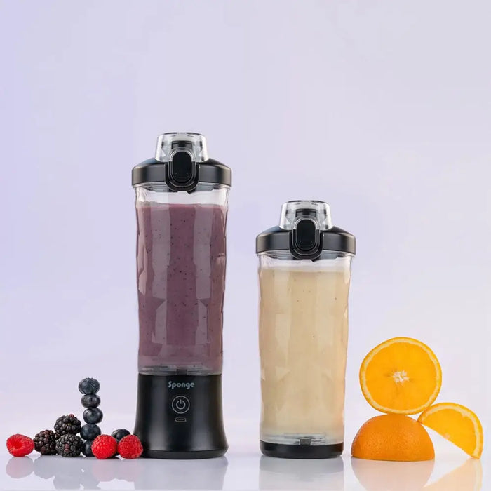 Sponge Cordless cup blender 0.6l Black - Mixers / blendersAGD-MIB<<<Home Appliance - ProductsAGD<<<ActionPL