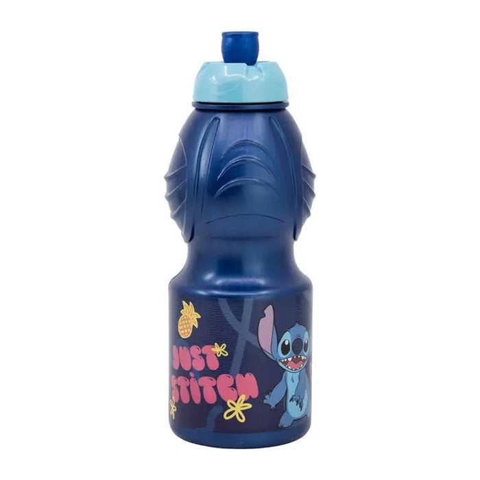 Sport bottle for Kids STOR 75032 400 ml Stitch Palms (blue) - Breakfast boxes and bidons<<<School supplies<<<Mom