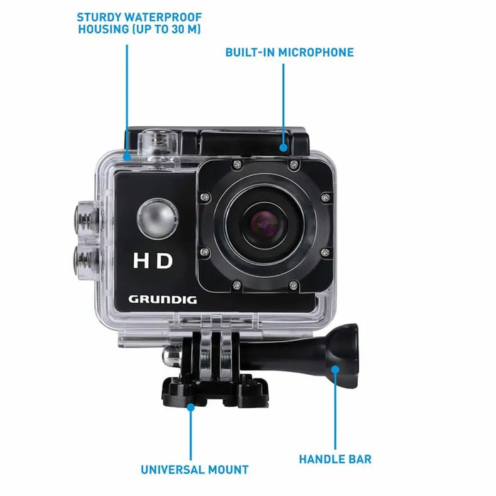 Sports Camera Grundig 2’’ - Електроника Фотография и Видео<<<Компютри| Електроника<<<BigBuy&&&Спортни