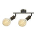 SPOT 2XE27 ANTIQUE GOLD RABALUX FIDEL - Спотове<<<Вътрешно осветление<<<Мебели и интериор<<<Praktiker