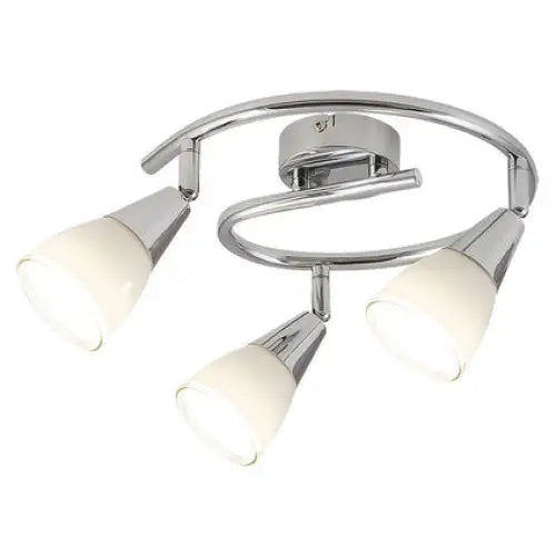 SPOT NICOLETTE E14 3X40W CHROME WHITE RABALUX - Спотове<<<Вътрешно осветление<<<Мебели и