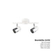Spotlight EDM 32012 moon 50 W GU10 30 x 7,6 x 15,2 cm White - Декорация и Осветление<<<Дом
