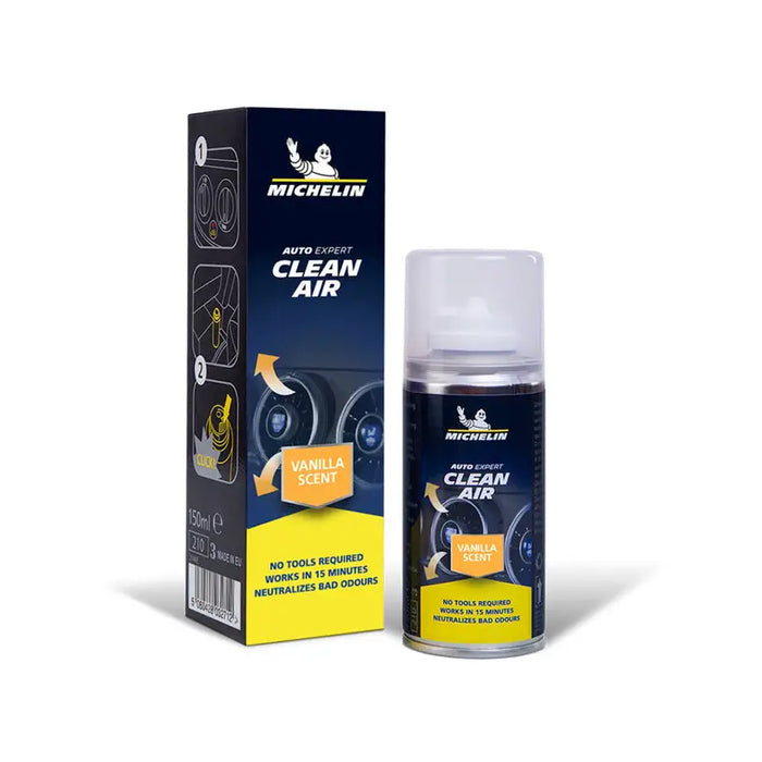 SPRAY FOR CLEANING CAR AIR CONDITIONERS 150ML MICHELIN VANILLA - Вътрешно поддържане<<<Автокозметика и поддръжка<<<Авто