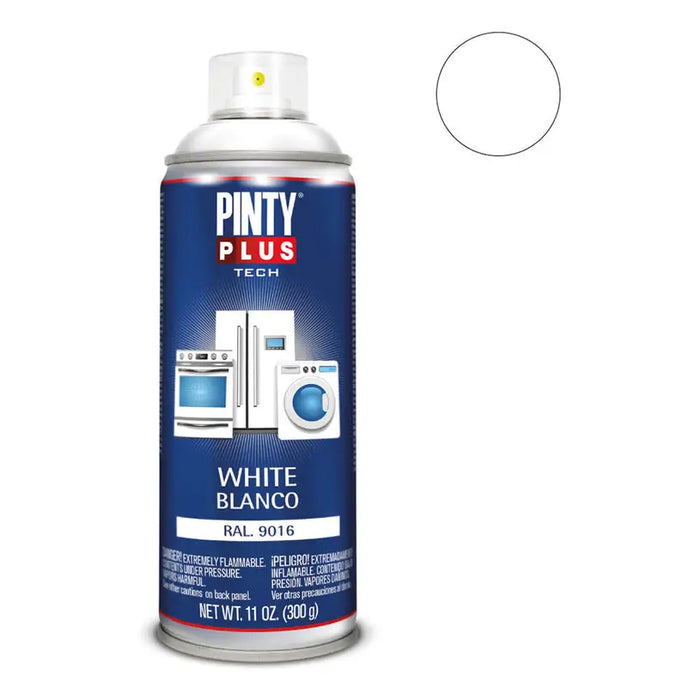 SPRAY FOR WHITE APPLIANCES RAL 9016 400 ML PINTY PLUS - Спрей бои<<<Бои за метал и дърво<<<Бои и лакове<<<Praktiker
