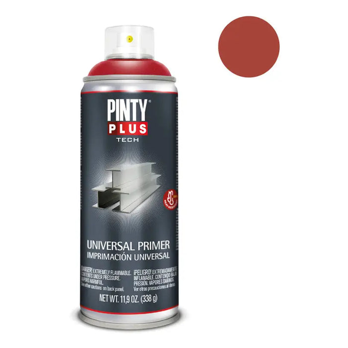 SPRAY PRIMER FOR IRON RED 400 ML PINTY PLUS - Спрей бои<<<Бои за метал и дърво<<<Бои и лакове<<<Praktiker