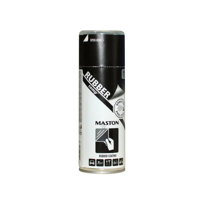 SPRAY RUBBER COATING 400 ML BLACK MASTON - Спрей бои<<<Бои за метал и дърво<<<Бои и лакове<<<Praktiker