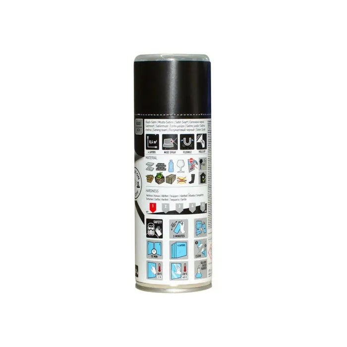 SPRAY RUBBER COATING 400 ML BLACK MASTON - Спрей бои<<<Бои за метал и дърво<<<Бои и лакове<<<Praktiker