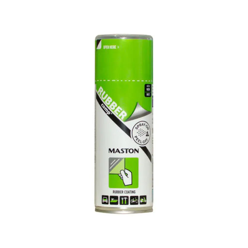 SPRAY RUBBER COATING 400 ML GREEN NEON MASTON - Спрей бои<<<Бои за метал и дърво<<<Бои и лакове<<<Praktiker