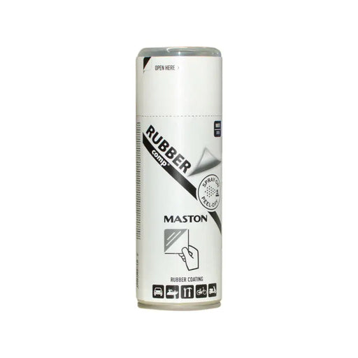 SPRAY RUBBER COATING 400 ML WHITE MASTON - Спрей бои<<<Бои за метал и дърво<<<Бои и лакове<<<Praktiker