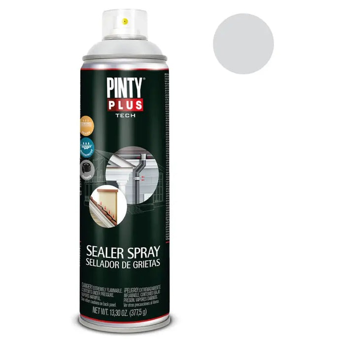 SPRAY TO STOP LEAKS GRAY 500 ML PINTY PLUS - Спрей бои<<<Бои за метал и дърво<<<Бои и лакове<<<Praktiker
