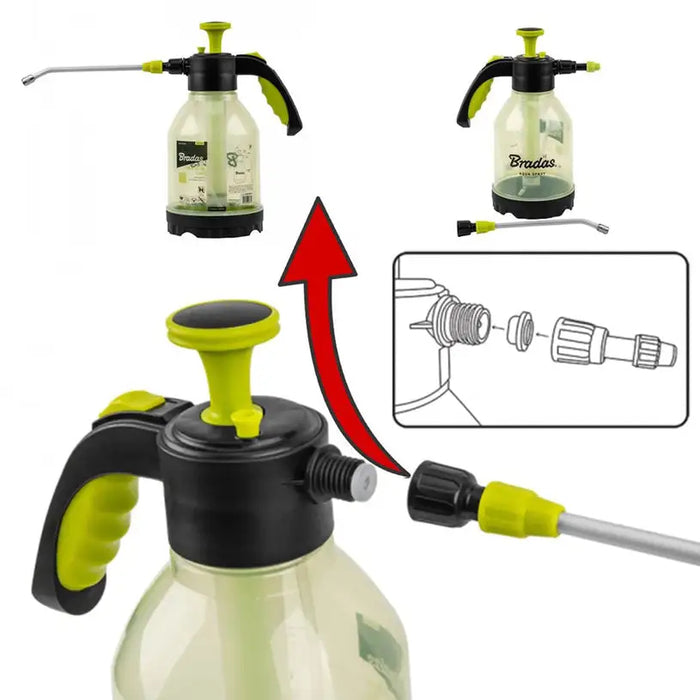 SPRAYER 1.5L BRADAS AQUA SPRAY CLEAR - Пулверизатори<<<Лейки и