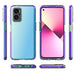 Spring Case Cover for Realme 9i Oppo A36 / A76 / A96 silicone cover with frame black - Cell phone cases