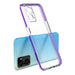 Spring Case Cover for Realme 9i Oppo A36 / A76 / A96 Silicone Cover with Frame Light Blue - Cell phone cases