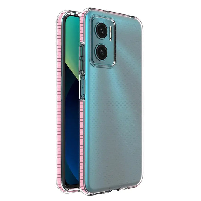 Spring Case Cover for Xiaomi Redmi Note 11E /Redmi 10 5G / Redmi 10 Prime+ 5G / Poco M4 5G Silicone Cover with Frame
