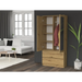 SS-90 Mirror cabinet - Oak Artisan - Openable cabinetsSZF-OTW<<<WardrobesSZF<<<ActionPL
