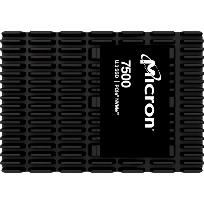 SSD Micron 7500 PRO 1.92TB U.3 (15mm) NVMe PCI 4.0 MTFDKCC1T9TGP-1BK1DABYYR (DWPD 1) TCG - Enterprise SSDs
