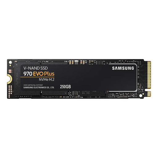 SSD SAMSUNG 970 EVO Plus 250GB M.2 Type 2280 MZ-V7S250BW - Вътрешни SSD M.2 PCIe<<<SAMSUNG памети SSD и