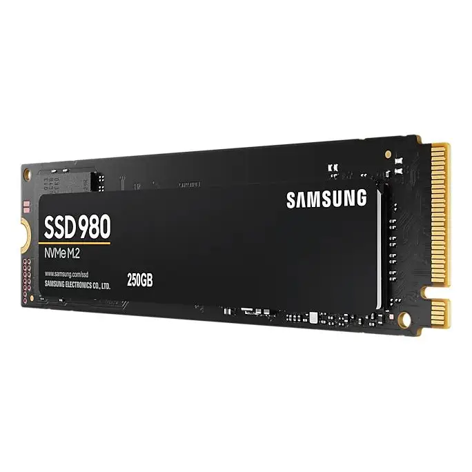 SSD SAMSUNG 980 M.2 Type 2280 250GB PCIe Gen3x4 NVMe MZ-V8V250BW - Вътрешни SSD M.2 PCIe<<<SAMSUNG памети SSD и