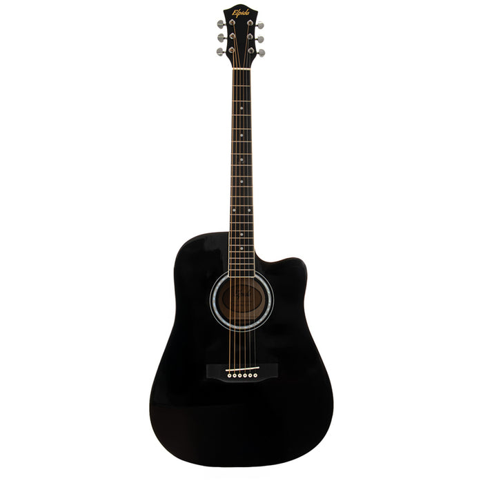 ACOUSTIC GUITAR ELPIDA E411B BLACK