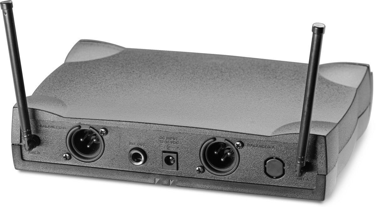 Stagg SUW 50 HH FH EU UHF true diversity wireless headset system with 2 channels Black