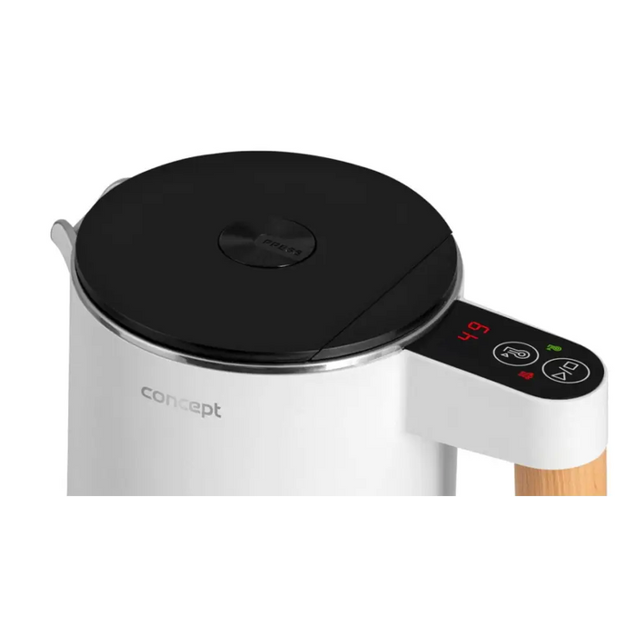 Stainless Steel Kettle White 1.5 l Salt & Pepper Concept RK3300 - Electric kettlesAGD-CZE<<<Home Appliance