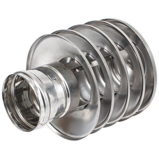 STAINLESS STEEL PAGODA F100MM KAMININOX - Допълнително оборудване<<<Отопление Охлаждане и Вик<<<Praktiker
