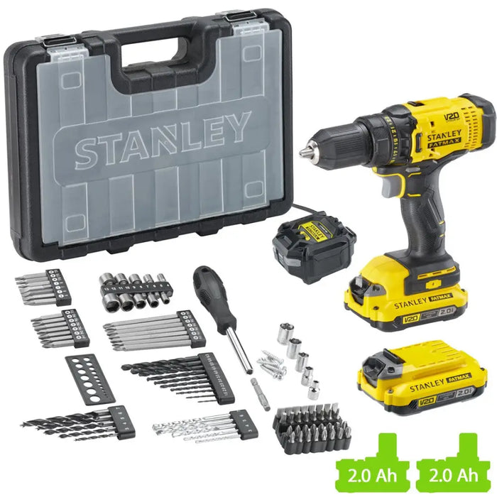 STANLEY SFMCD700D2A-QW 20V drill/driver - ScrewdriversNAK-WKR<<<Cordless toolsNAK<<<ActionPL