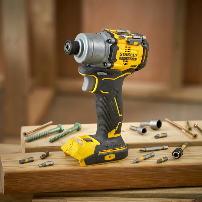BATTERY IMPACT DRIVER STANLEY SFMCF830B-XJ 18 V, 203.00 nm, WITHOUT BATTERY AND CHARGER