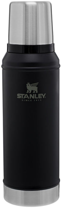 Thermos bottle Stanley The Legendary - Matte Black Pebble, 0.75 l