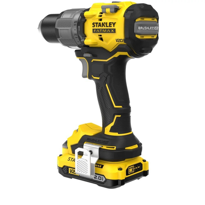 CORDLESS BRUSHLESS IMPACT DRILL STANLEY SFMCD726D2K-QW 18 V, 80.00 nm, NUMBER OF BATTERIES 2, 2.00 Ah, CASE