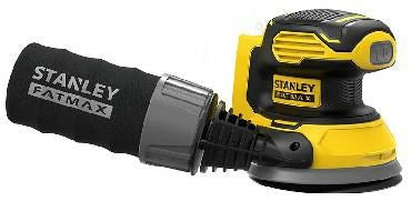 CORDLESS ORBITAL SANDER STANLEY SFMCW220B-XJ 18 V, 125 mm