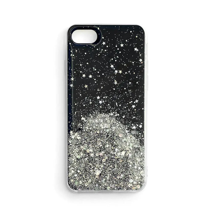 Star Glitter Shining Cover for iPhone 13 Pro black - Cell phone cases and covers<<<HurtelXML