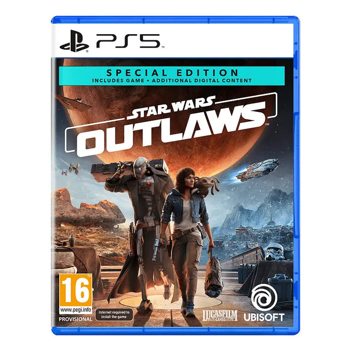 Star Wars Outlaws DAY1 Edition Game (PS5) - Игри<<<Конзоли и аксесоари<<<ТВ Аудио Gaming<<<ZoraSite